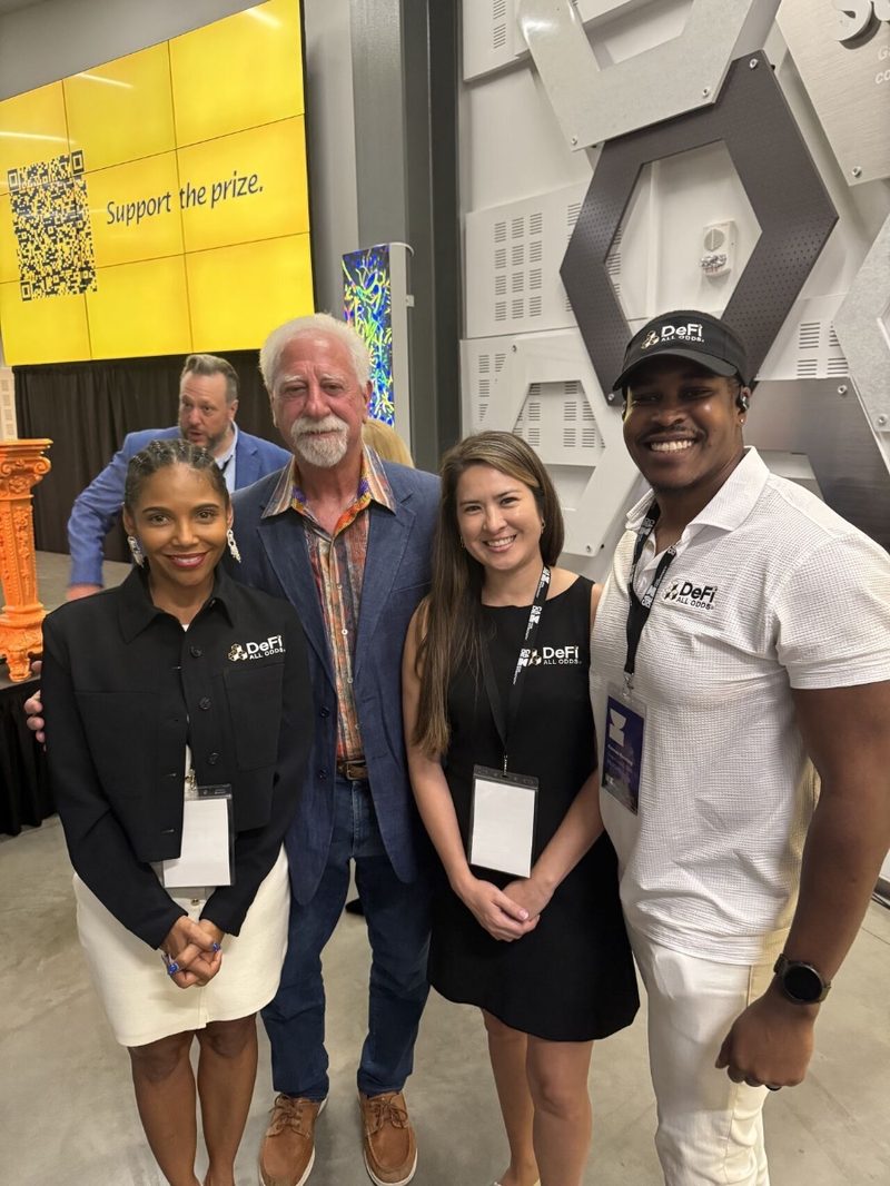 The team at the Money20/20 conference
